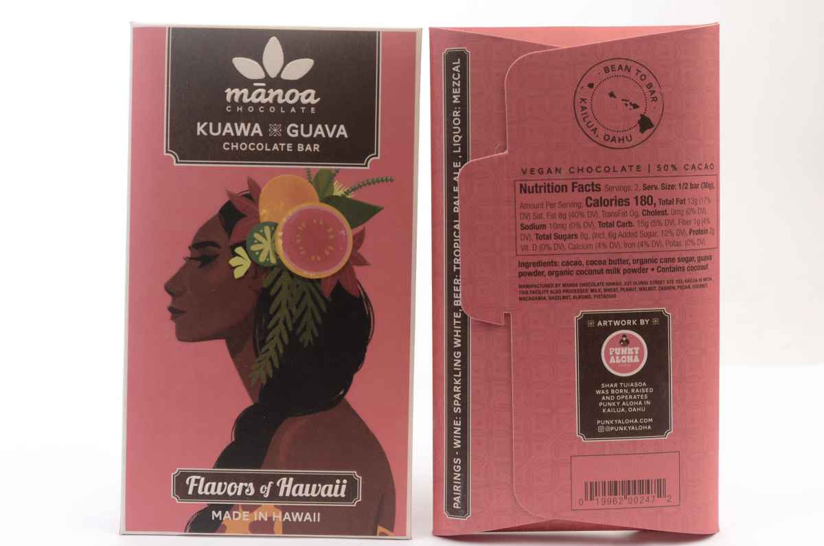 Manoa Kuawa & Guava Milk 50%