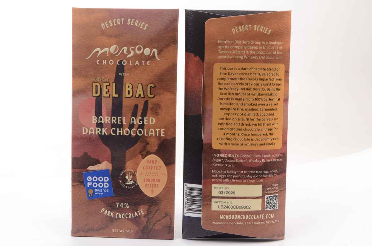 Monsoon Whiskey Barrel Aged Dark 74%
