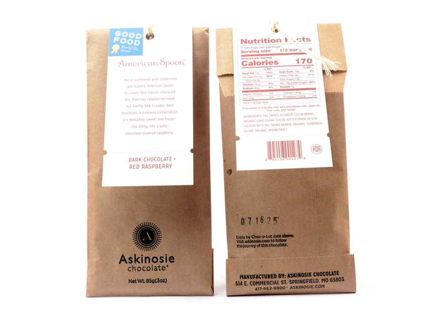 Askinosie Raspberry Dark 54%