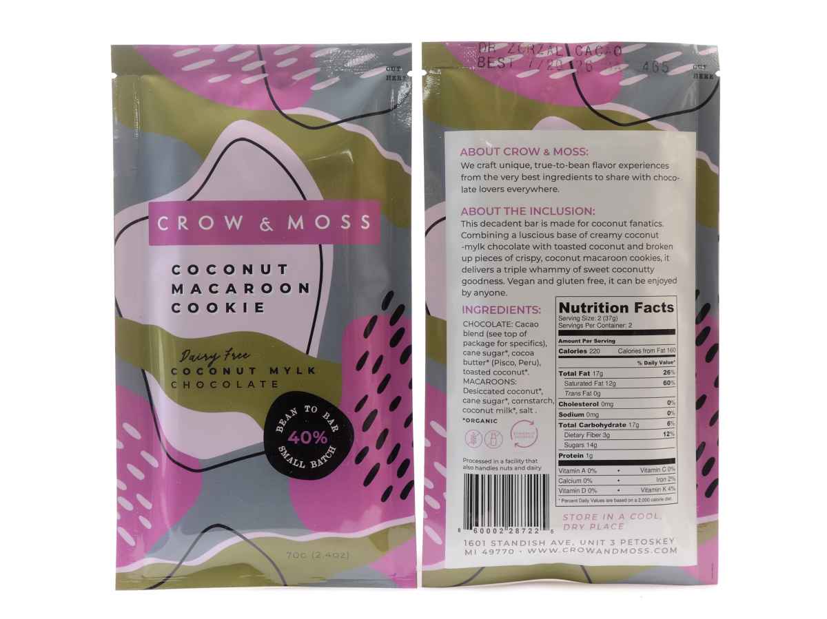 Crow & Moss Coconut Macaroon Cookie