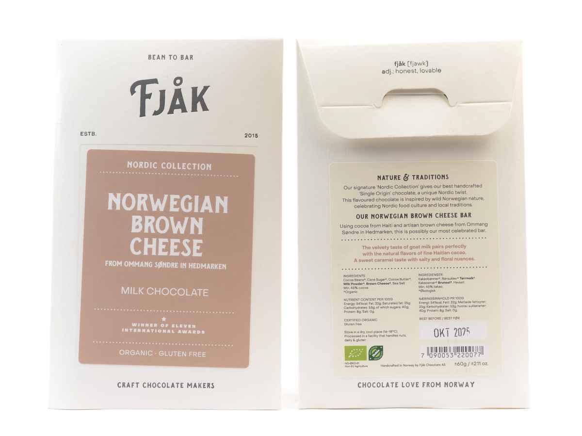 Fjåk Milk & Brown Cheese 45%