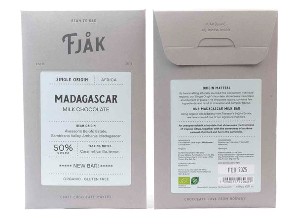 Fjåk Madagascar Milk 50%