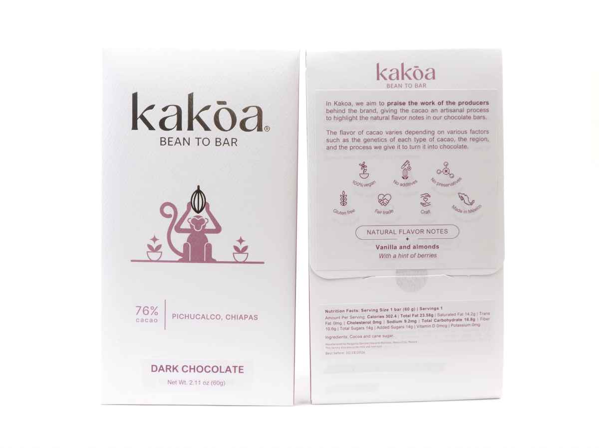 Kakōa Mexico 76% Dark Chocolate