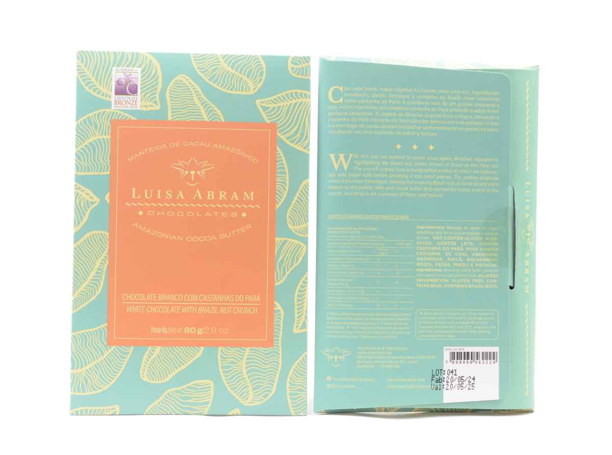 Luisa Abram White Chocolate w/ Brazil Nuts
