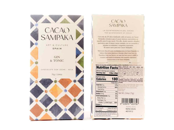 Cacao Sampaka Gin & Tonic 47%
