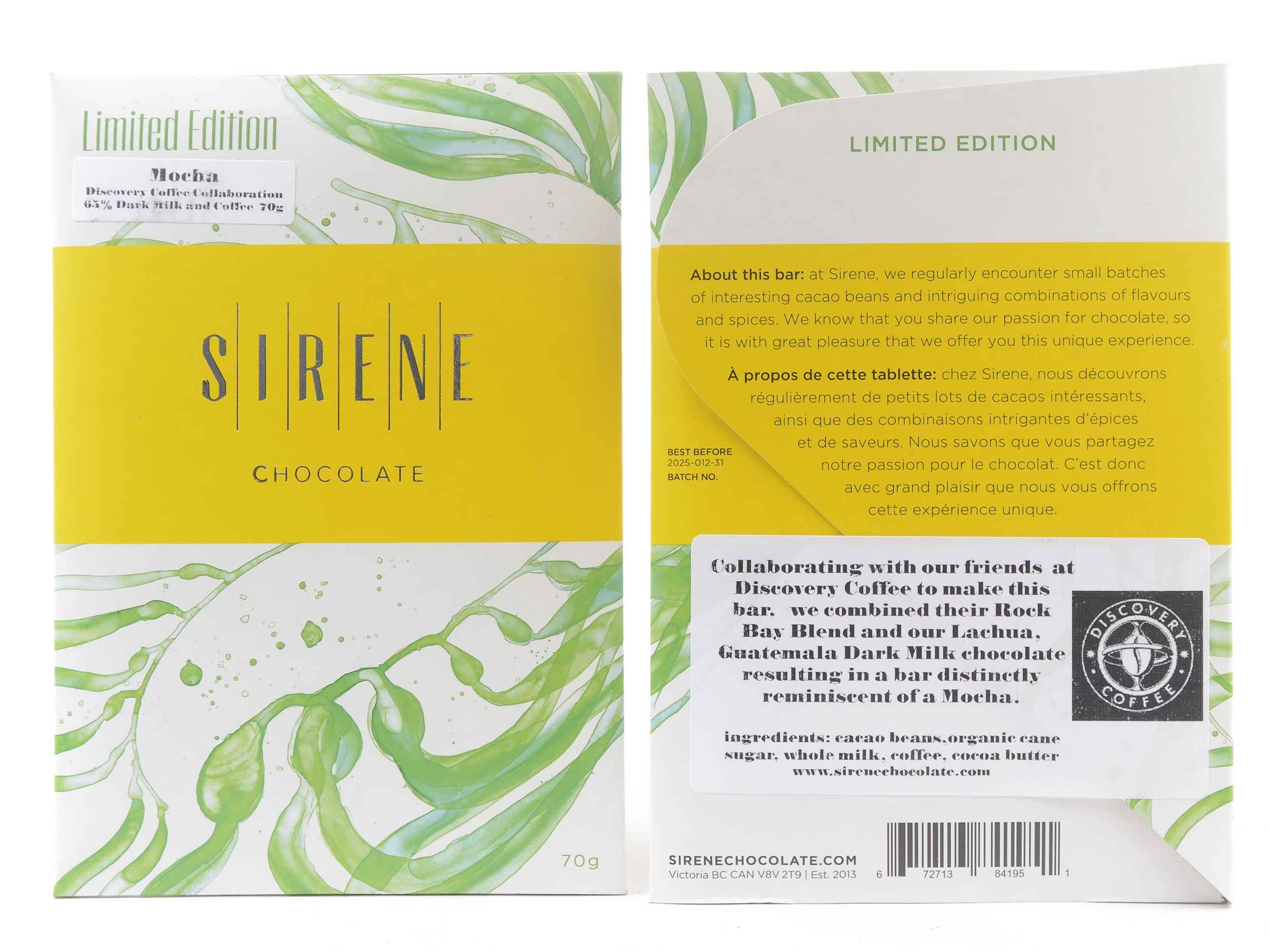 Sirene Mocha Milk 65%