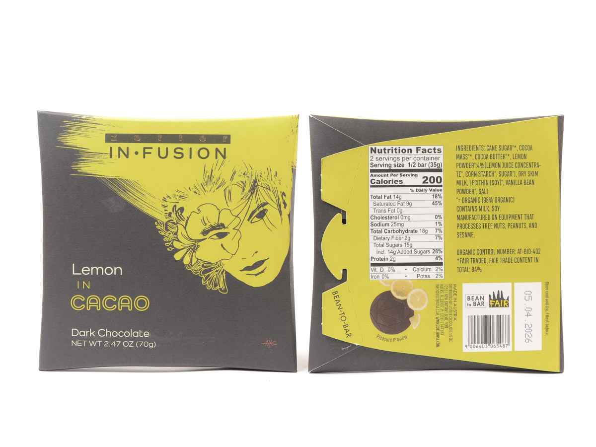 Zotter Lemon in Cacao