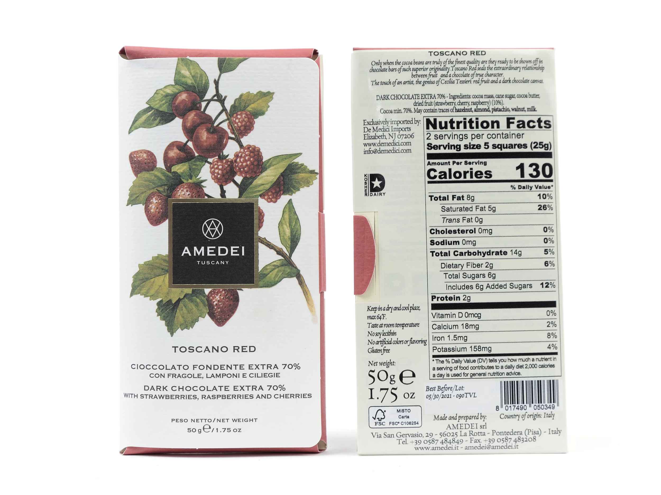 Amedei Toscano Red 70%