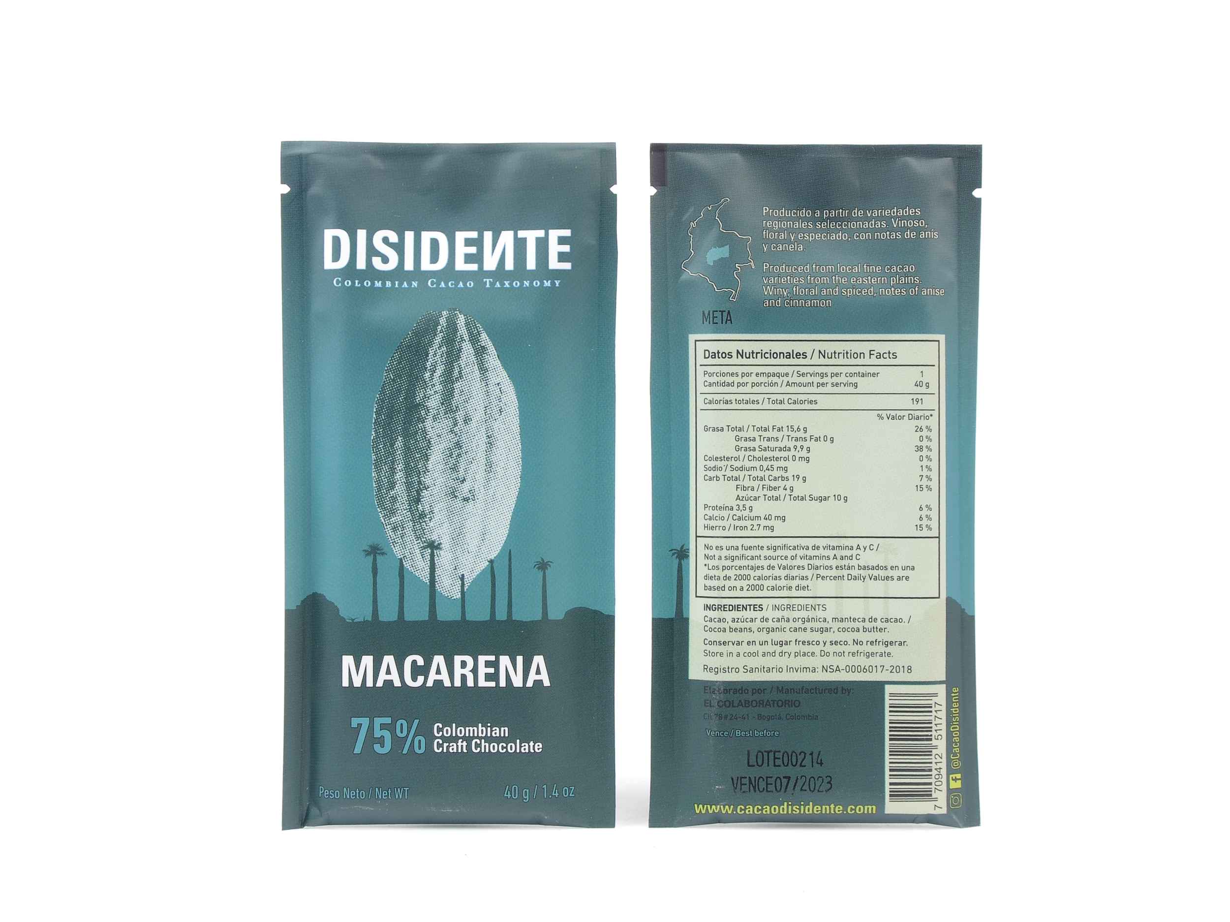 Disidente Macarena 75%