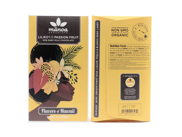 Manoa Passion Fruit Milk 60%