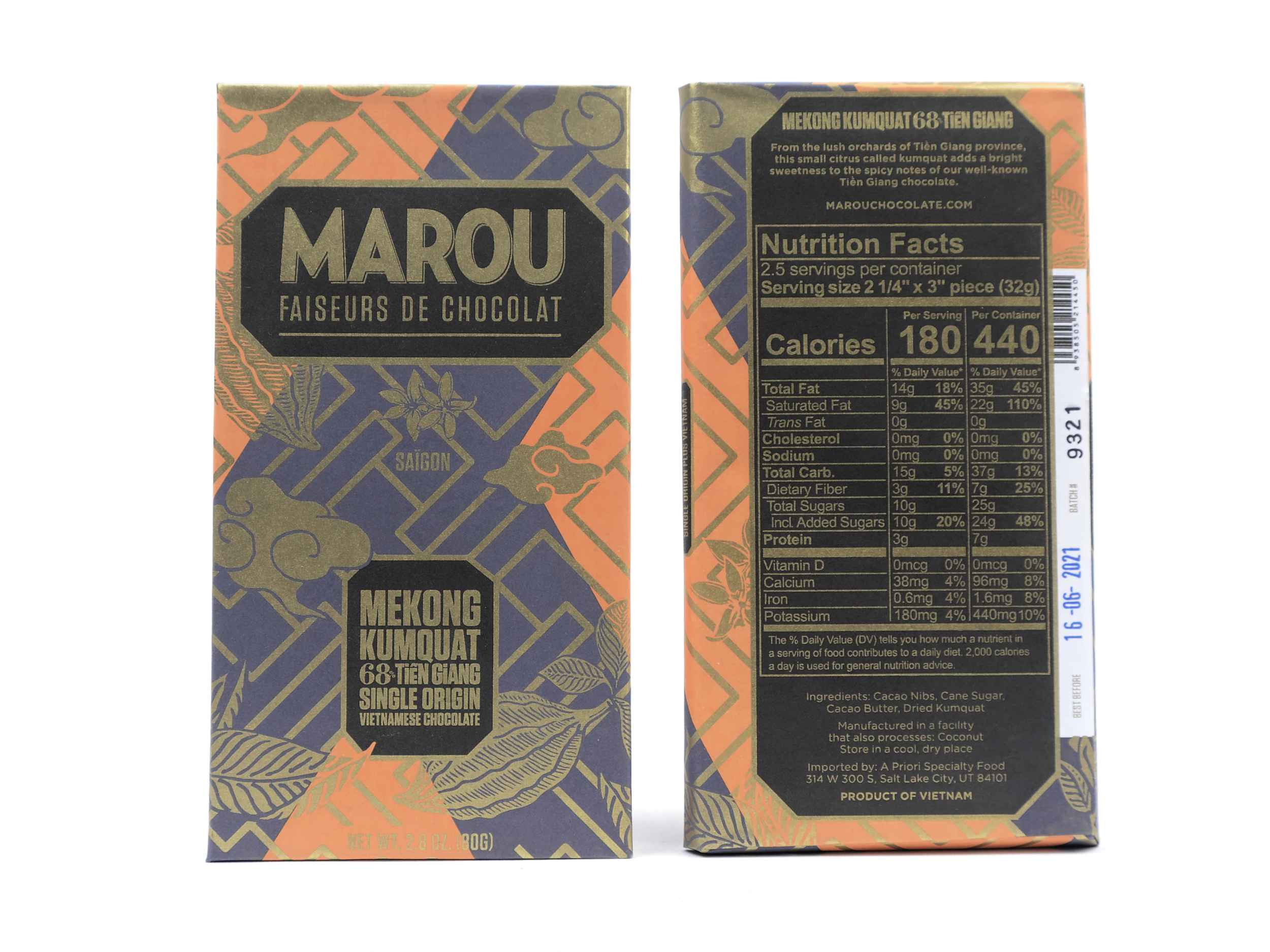Marou Kumquat 68%