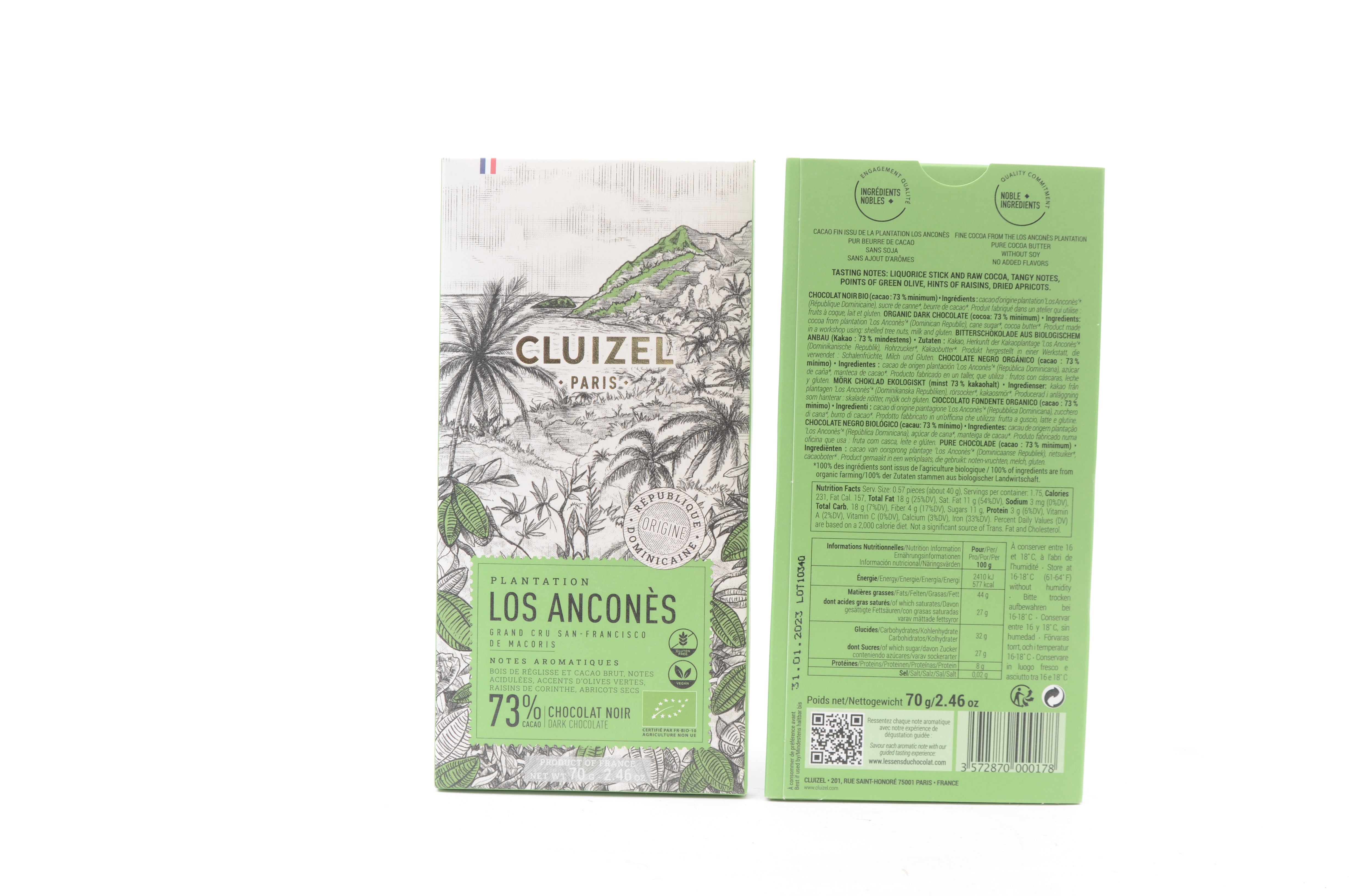 Michel Cluizel Los Anconès 73%