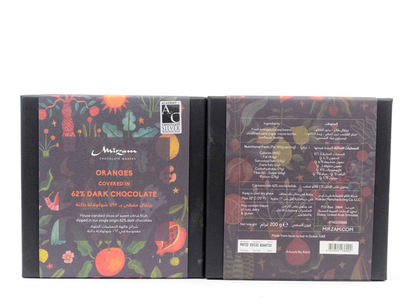 Mirzam Candied Oranges + Dark Chocolate