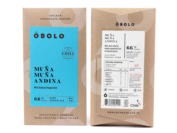 Óbolo Muña Muña Andina Dark 66%