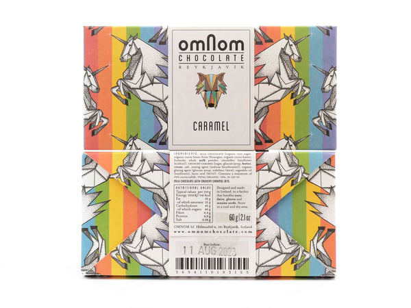 OmNom Caramel Pride Milk Chocolate 50%