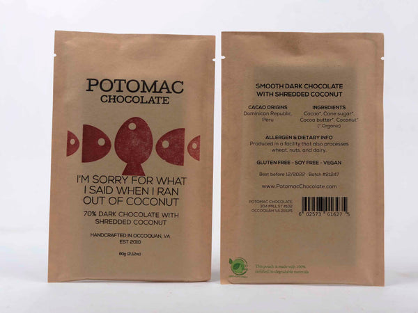 Potomac I'm Sorry For What I Said When I Ran Out Of Coconut