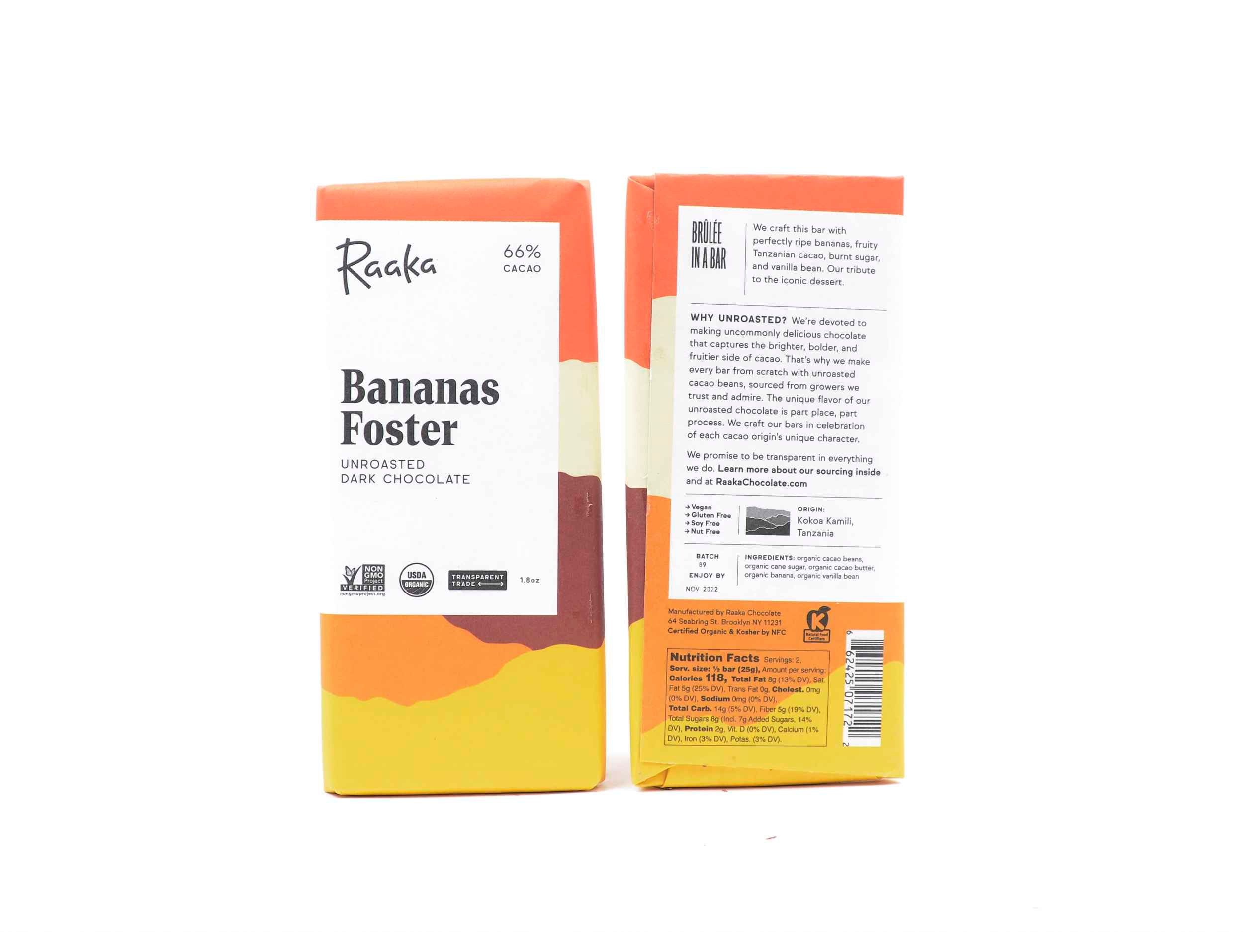 Raaka Bananas Foster 66%