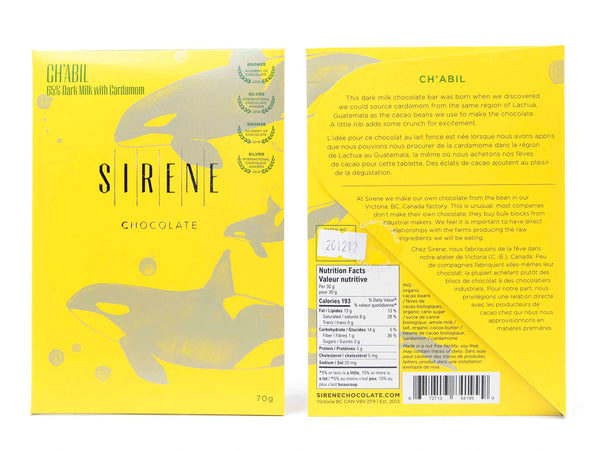 Sirene Ch'abil Milk 65%