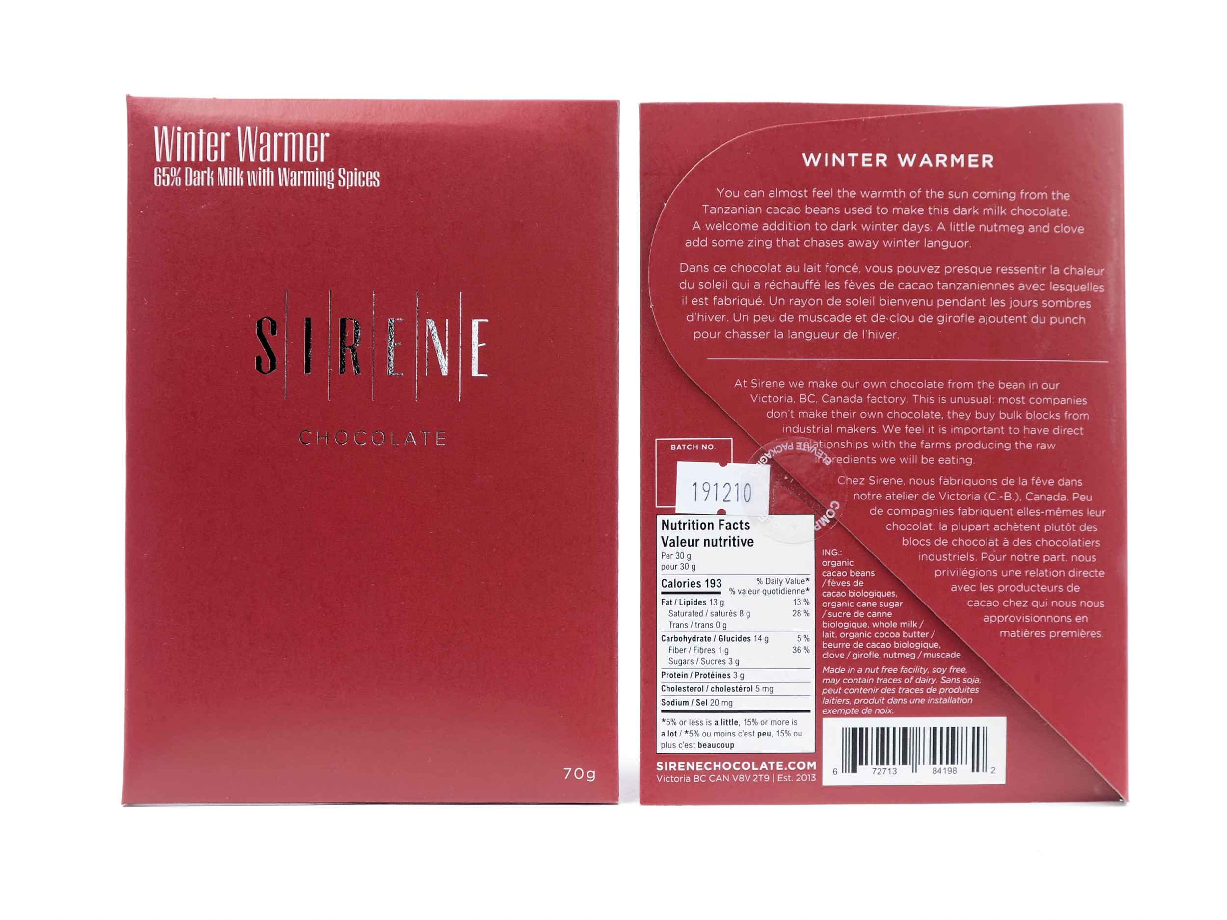 Sirene Winter Warmer (milk) 65%