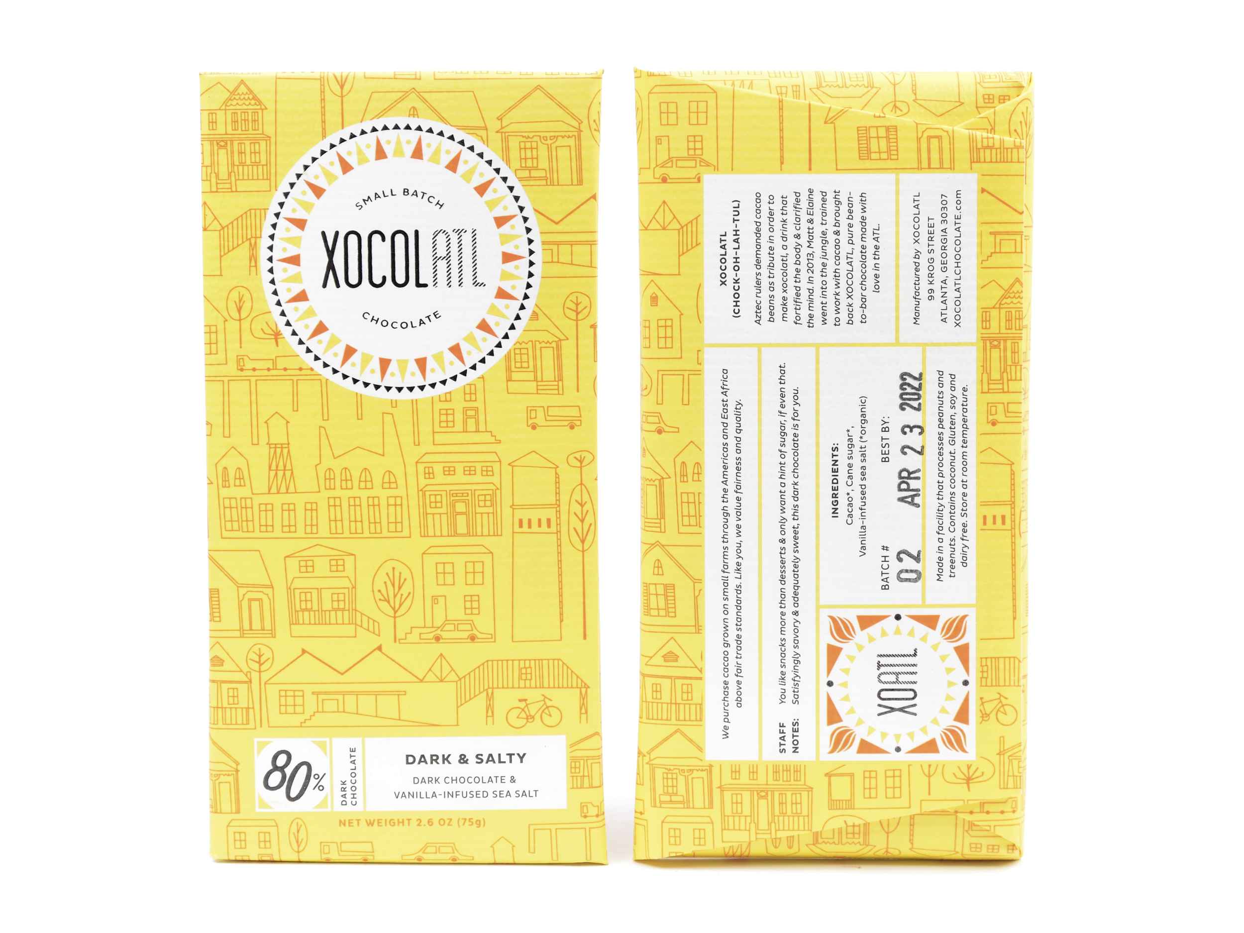 Xocolatl Dark & Salty 80%