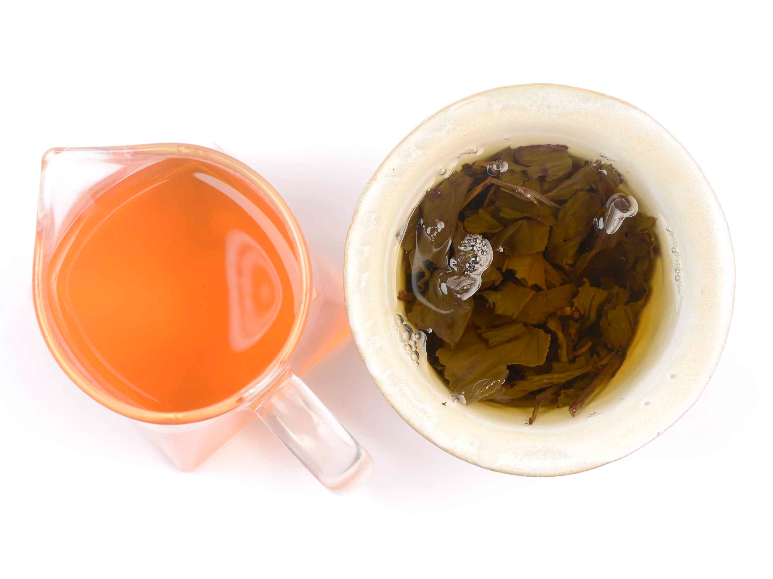 Organic Wuyi Hong Shui Tea Cake Oolong Aged