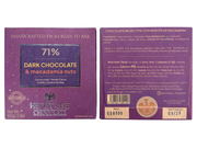 Heritage Chocolate Macadamia Nuts 71% Dark Chocolate