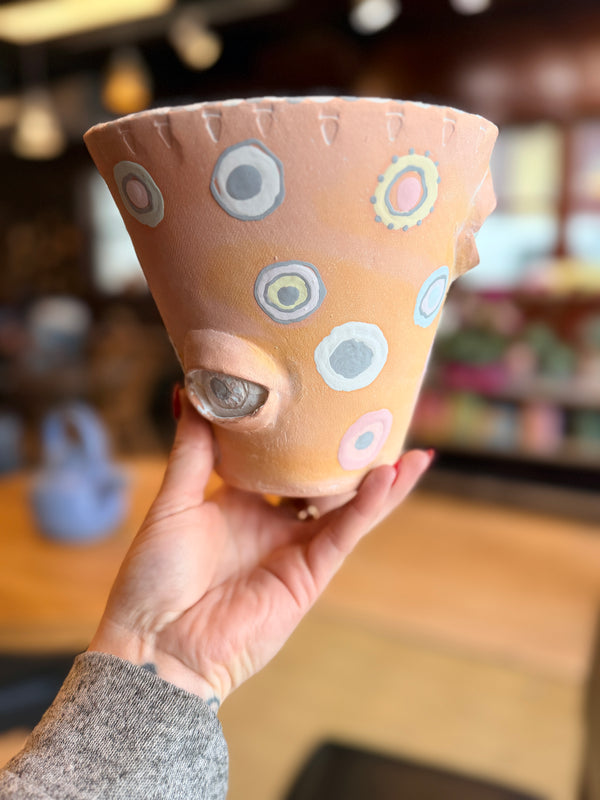 Make a Crying Eyes Planter