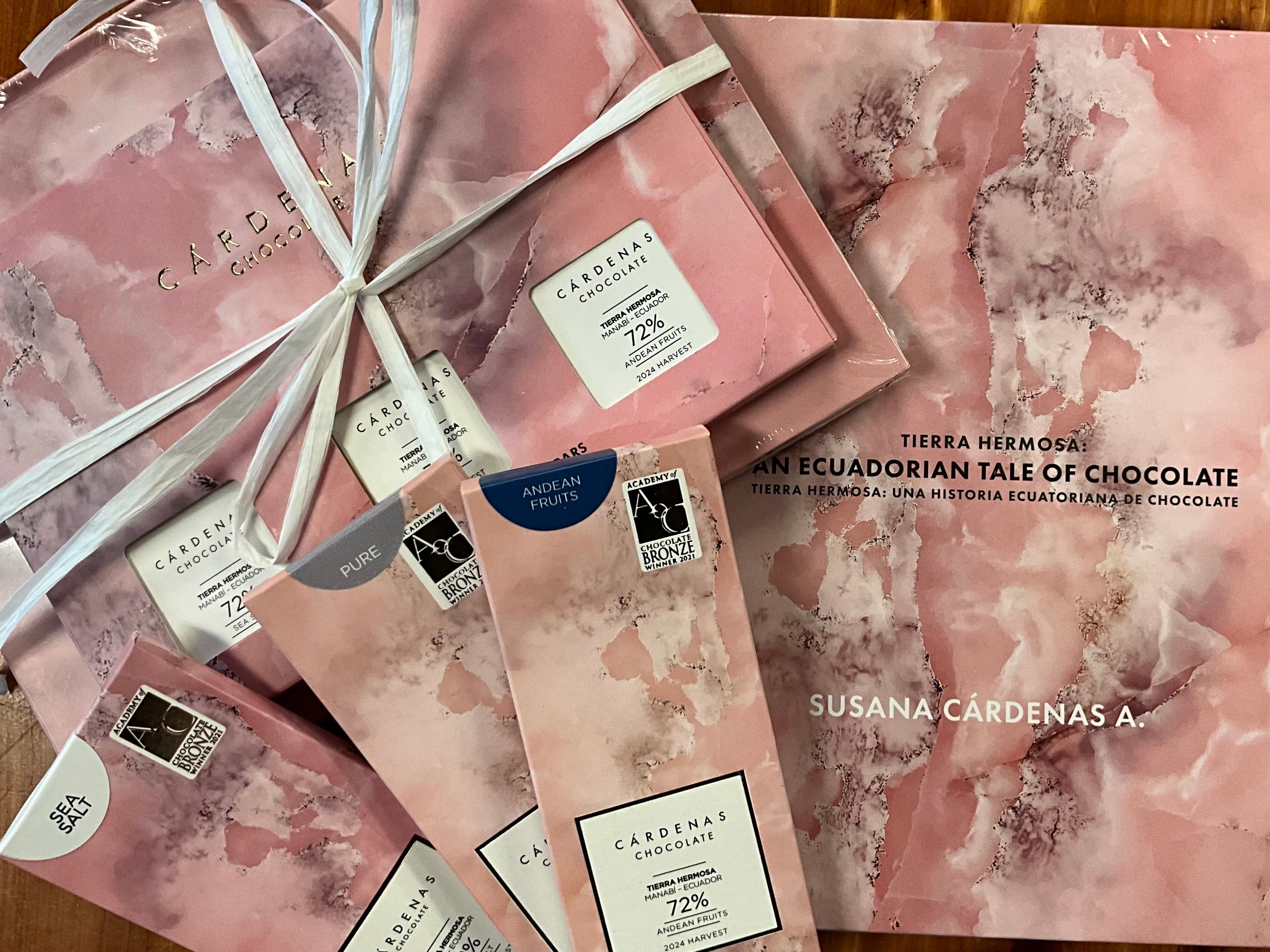 Cardenas Chocolate and Book Gift Pack