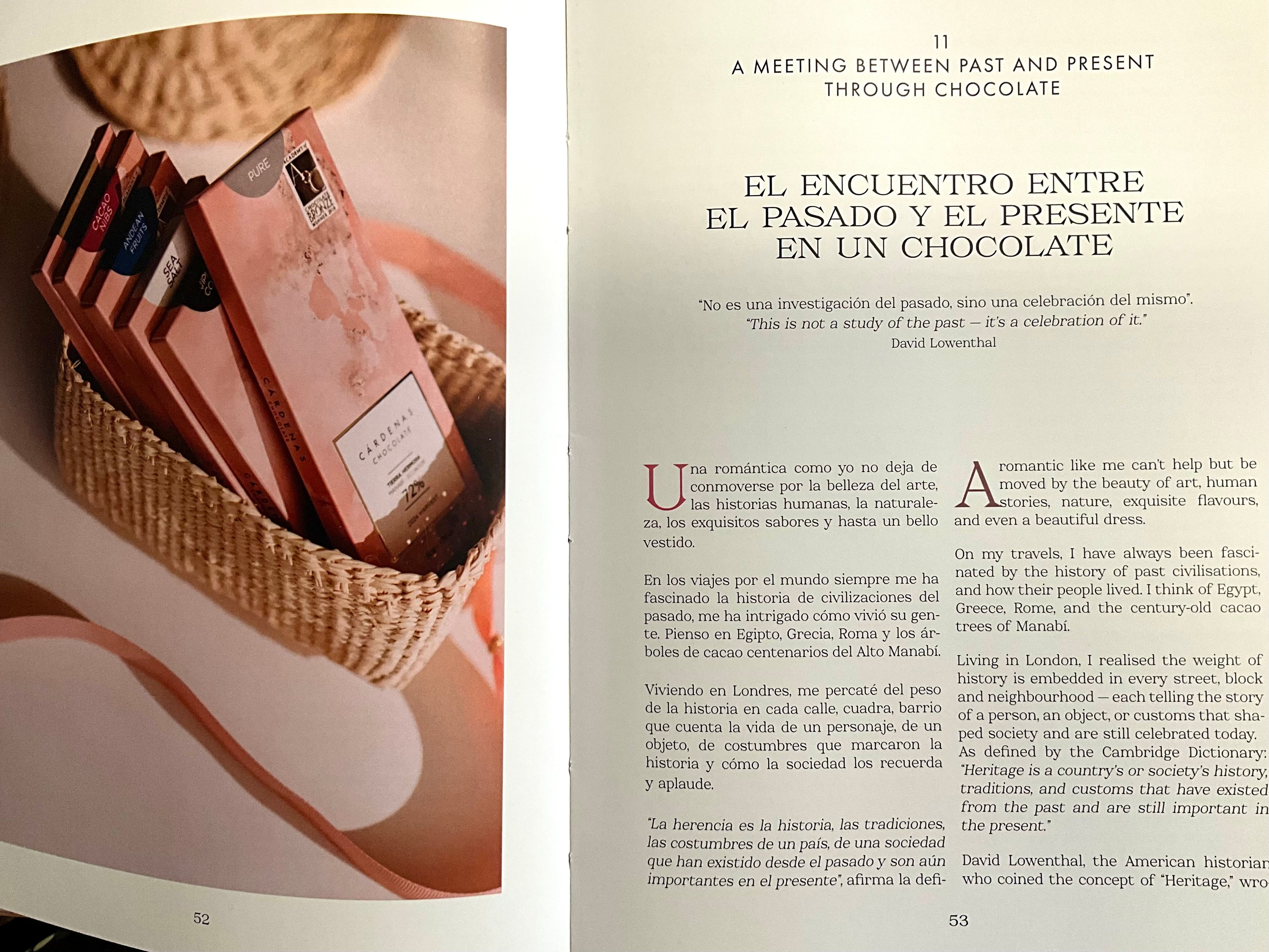 Cardenas Chocolate and Book Gift Pack