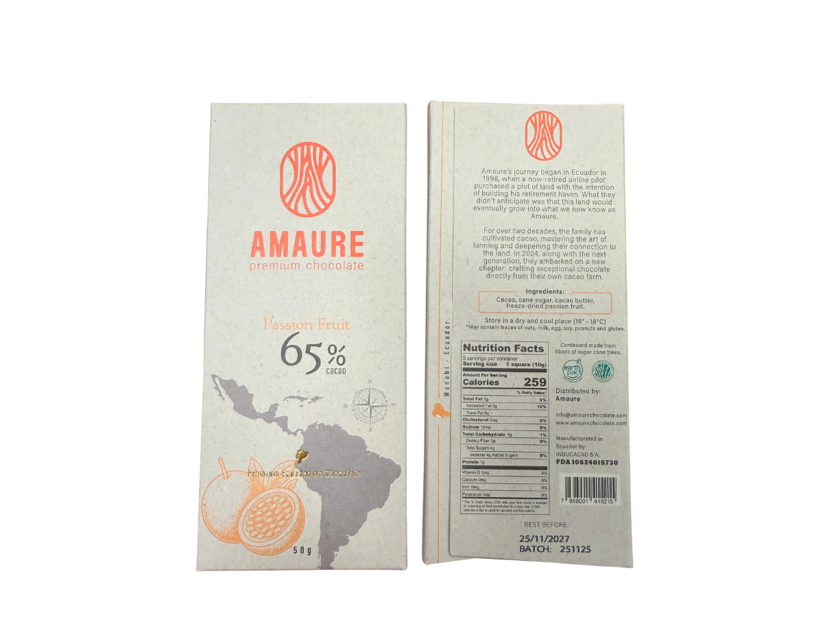 Amaure Ecuador Passion Fruit Dark 65%