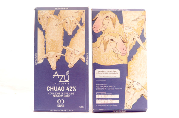 Azu Chocolate 42% Sheep Milk