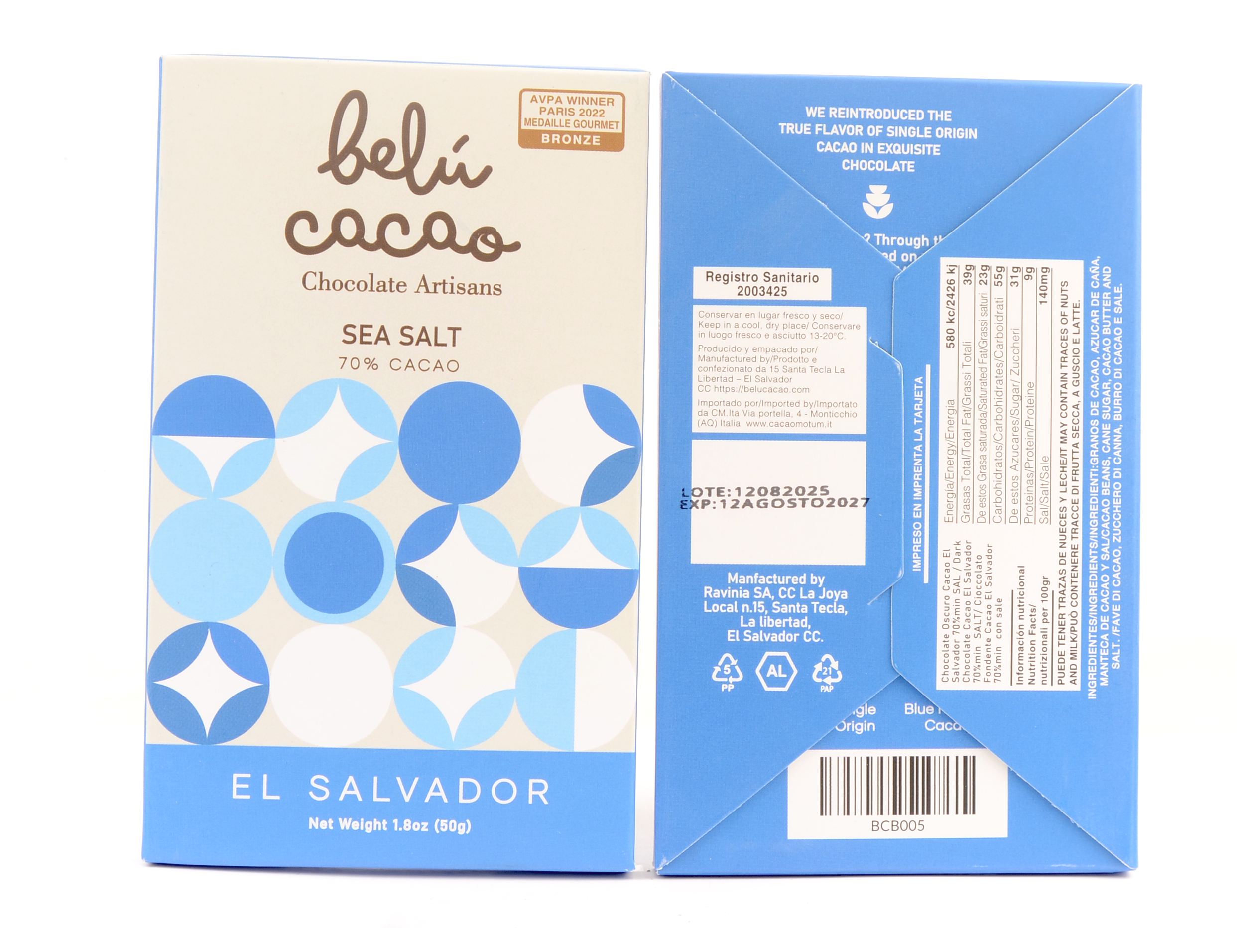 Belú Sea Salt 70%
