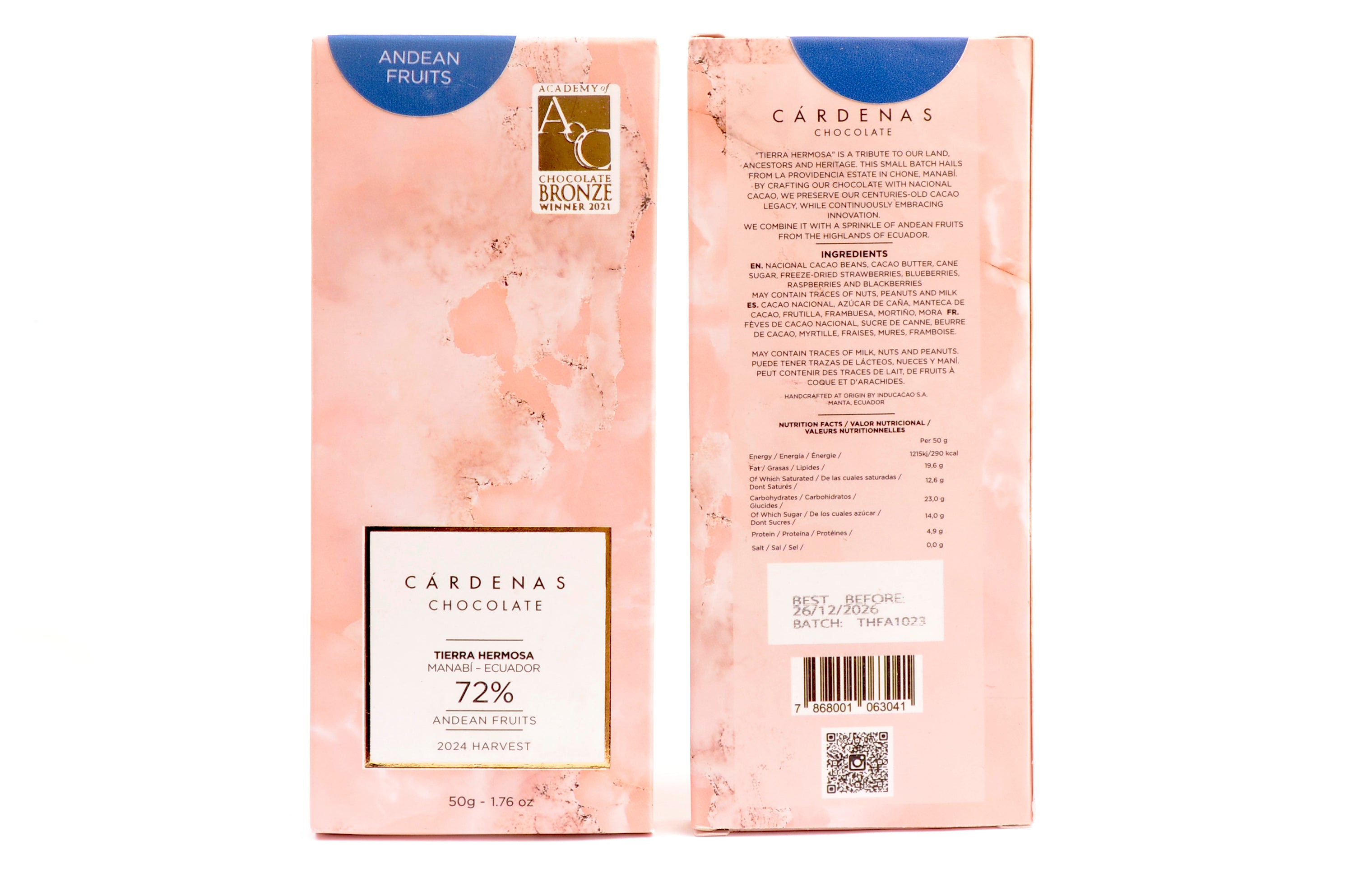 Cardenas Andean Fruits 72%