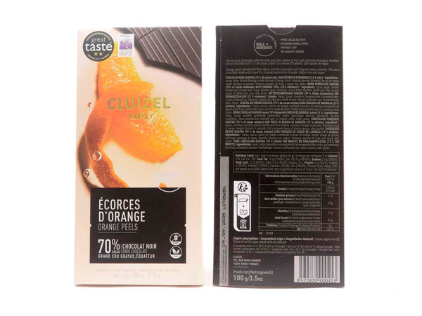 Cluizel Orange Peels 70% Dark