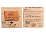 Heritage Chocolate Crunchy Caramel & Cashew 56% Oat & Coconut Mylk
