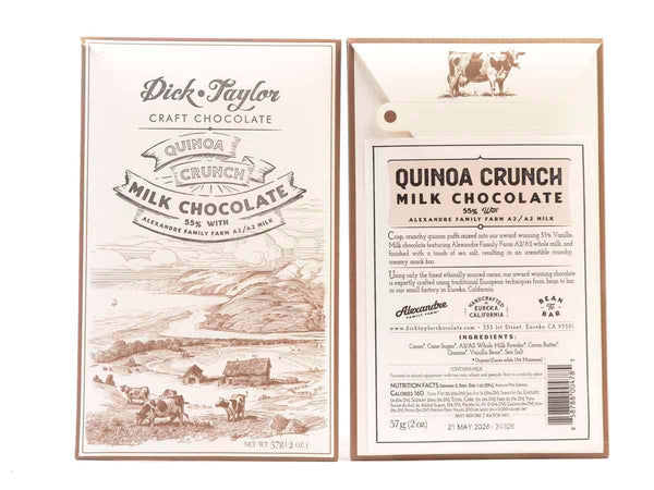 Dick Taylor Quinoa Crunch Milk 55%