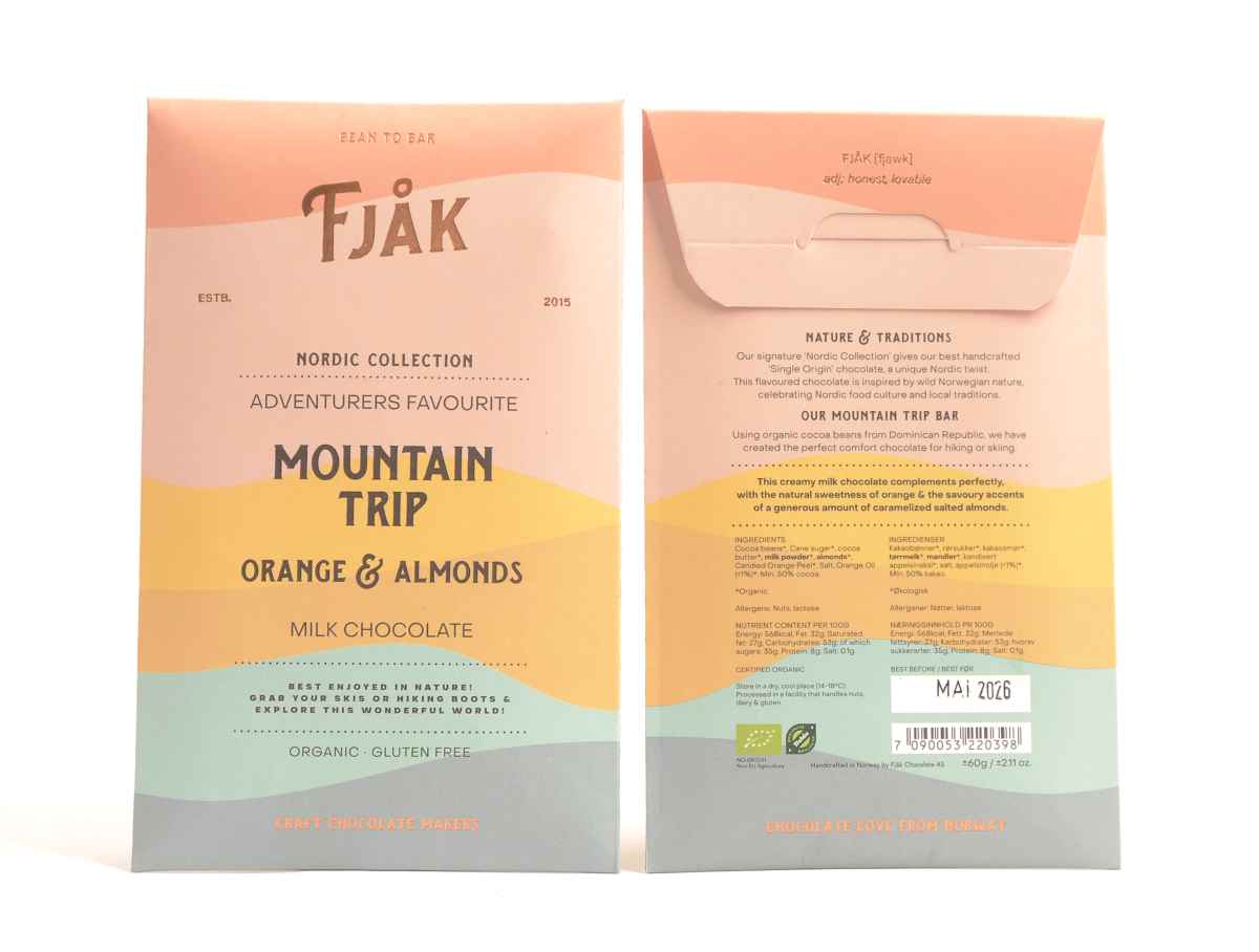Fjak Mountain Trip Milk Chocolate