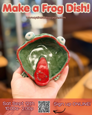 Make a Frog Dish | Sept 12th 10am-2pm