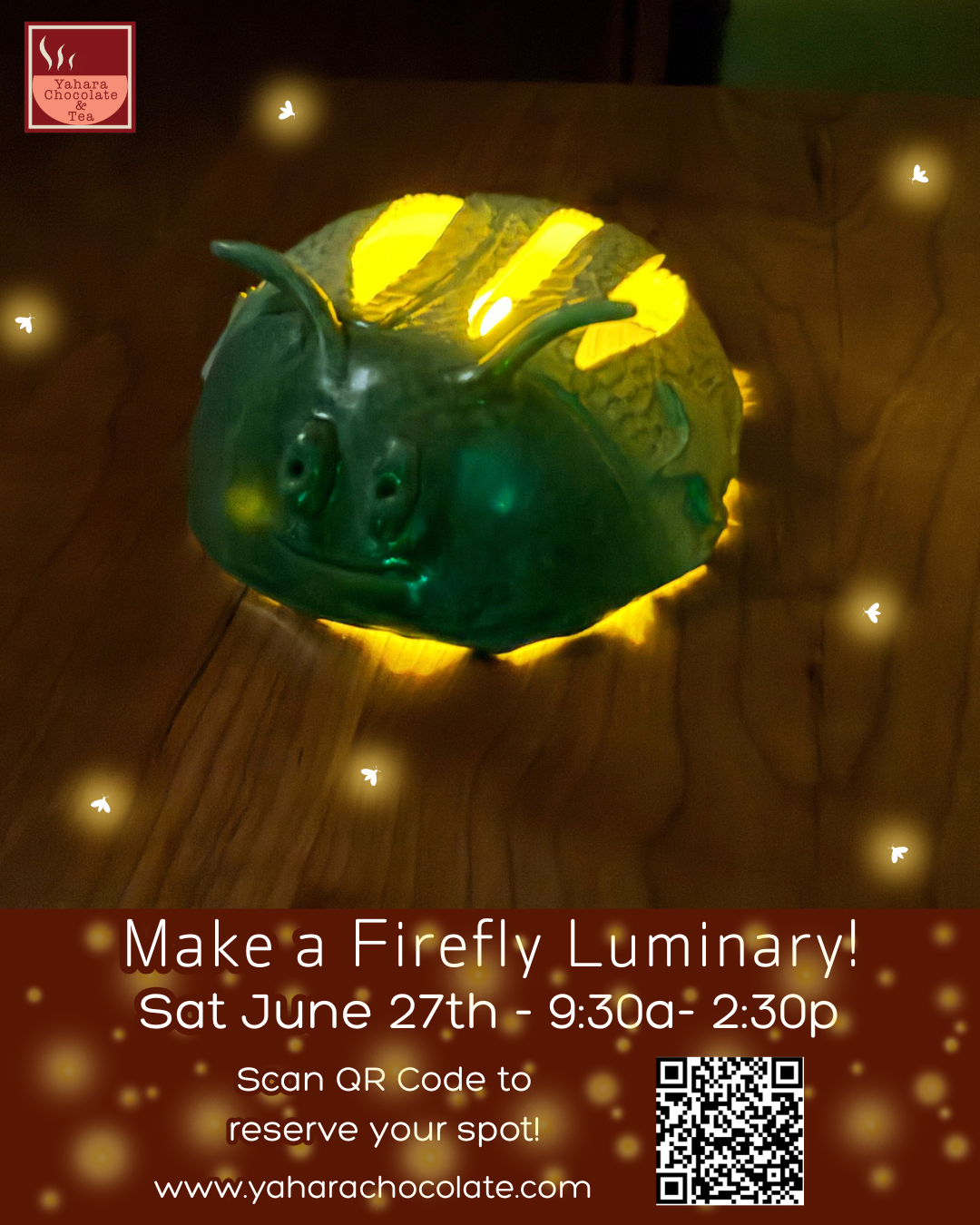 Make a Firefly Luminary | June 27 9:30a-2:30p