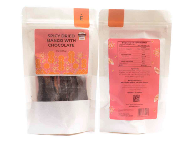 Levelez Spicy Dried Mango with Chocolate