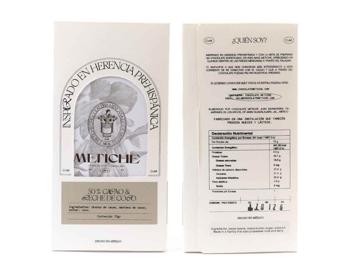 Metiche Coconut 50%