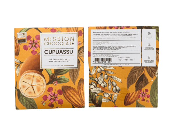 Mission Chocolate Cupuassu 70% Dark Chocolate