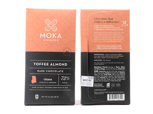 Moka Toffee Almond 72%