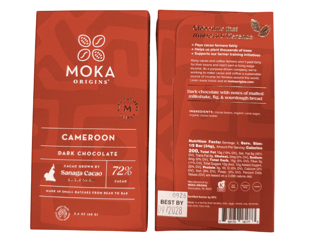 Moka Cameroon 72%