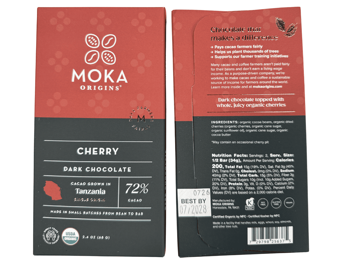 Moka Cherry Tanzania 72%