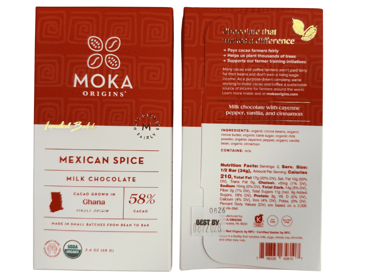 Moka Mexican Spice Milk 58%