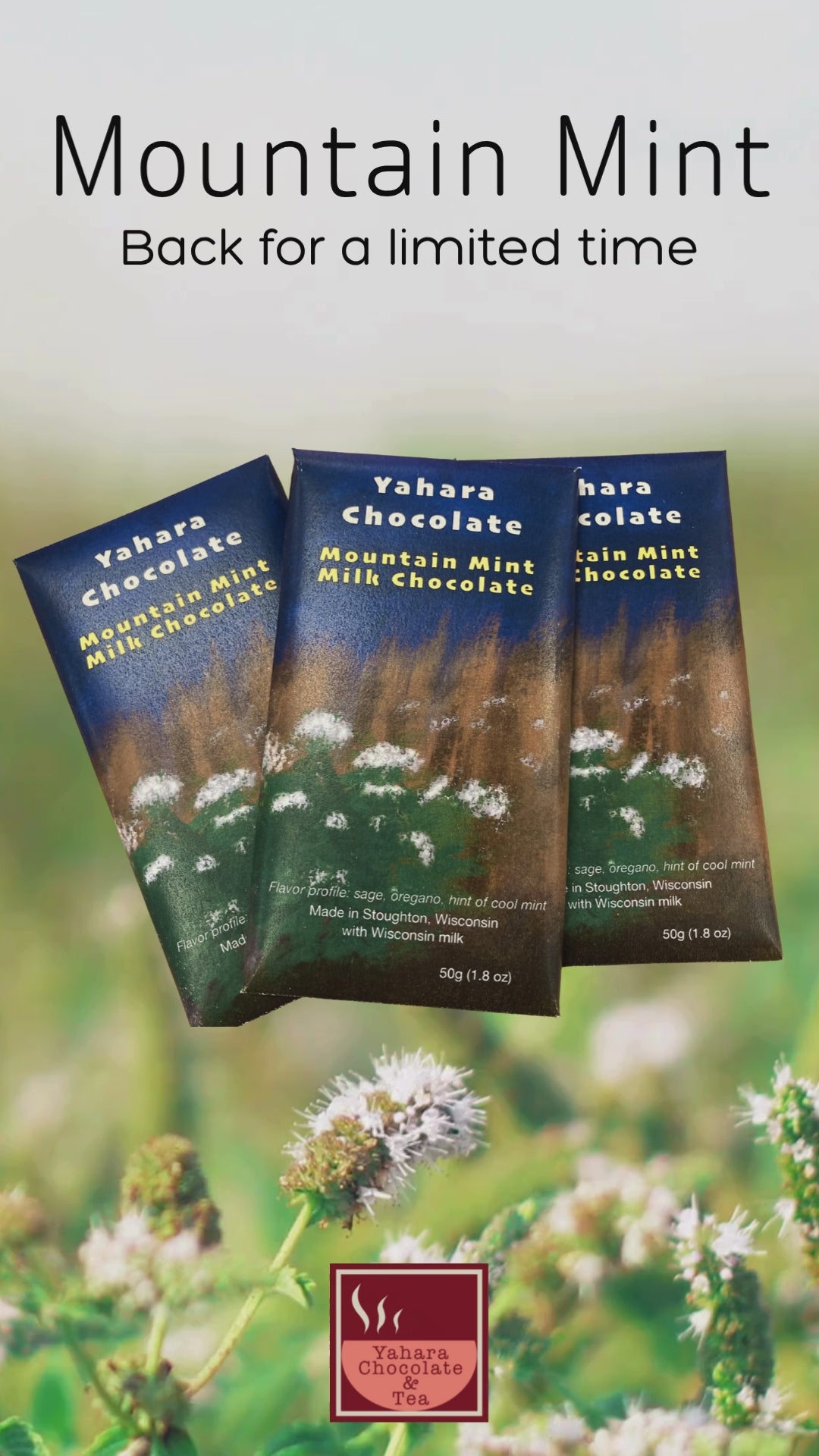 Load video: Yahara Mountain Mint Milk 49%
