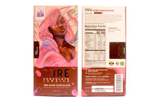 PURE Chocolate 75% Dark Chocolate