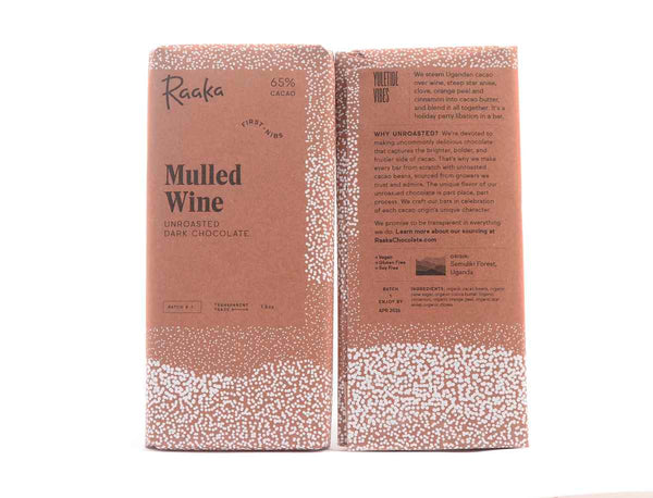 Raaka Mulled Wine Dark Chocoate