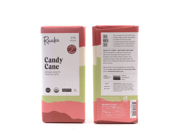 Raaka Candy Cane White